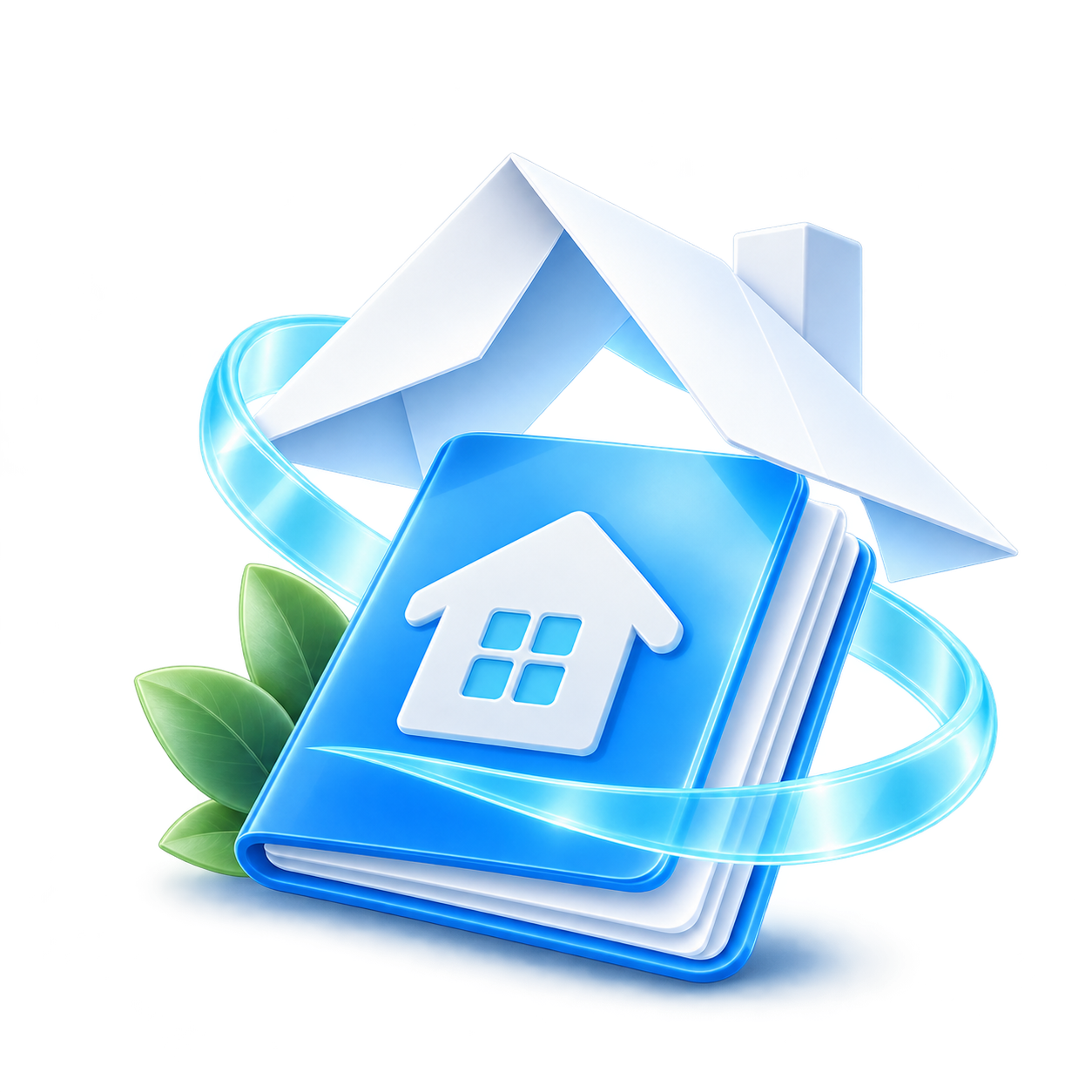 Декоративная сцена рефинансирования в принятой Mortgage Refinancing V1 визуальной системе
