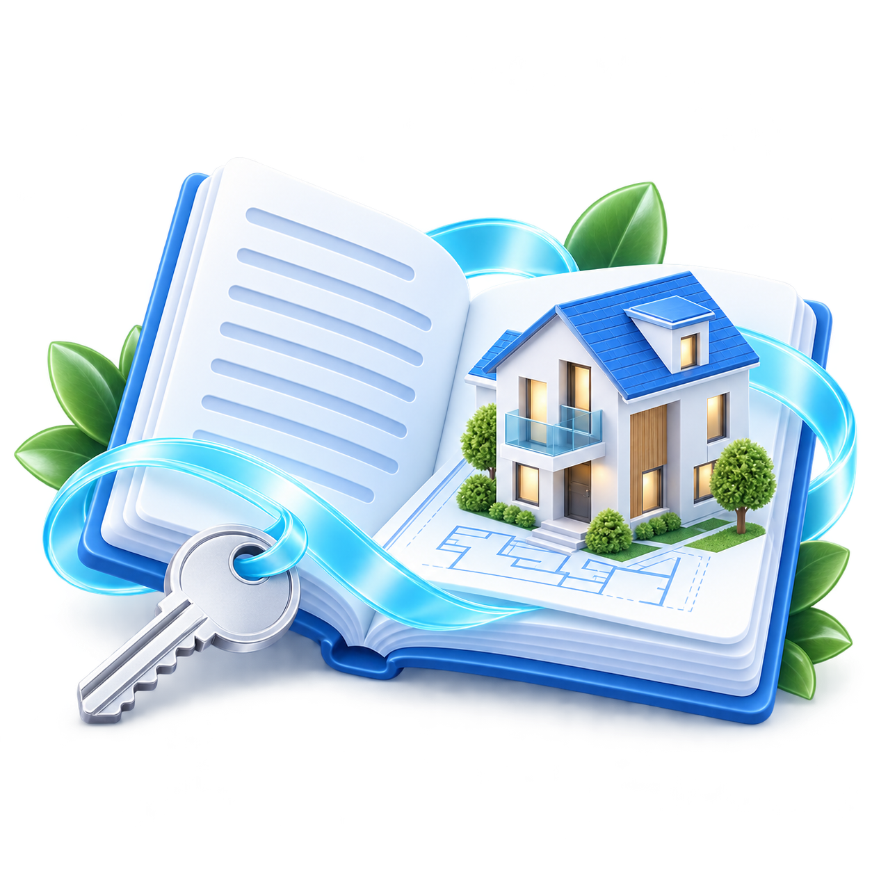 Декоративная сцена рефинансирования в принятой Mortgage Refinancing V1 визуальной системе